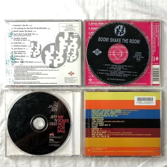 Will Smith DJ Jazzy Jeff Fresh Prince 13 CD Lot Hits Boom Corner MIB Lost Found - Picture 8 of 12